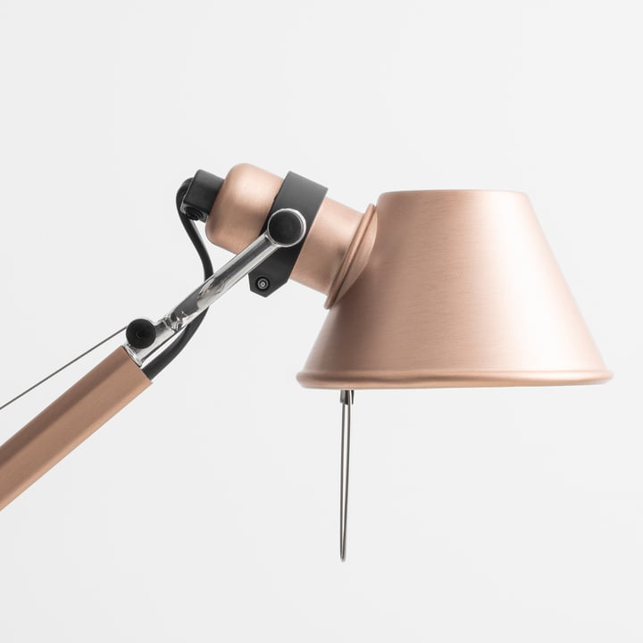  Artemide - Tolomeo Micro Tischleuchte, kupferoptik (Weihnachtsedition 2023)