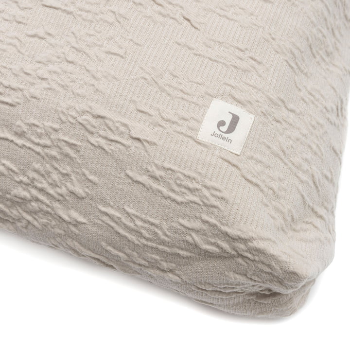 Bettaufbewahrungstasche, Soft Waves, nougat von Jollein