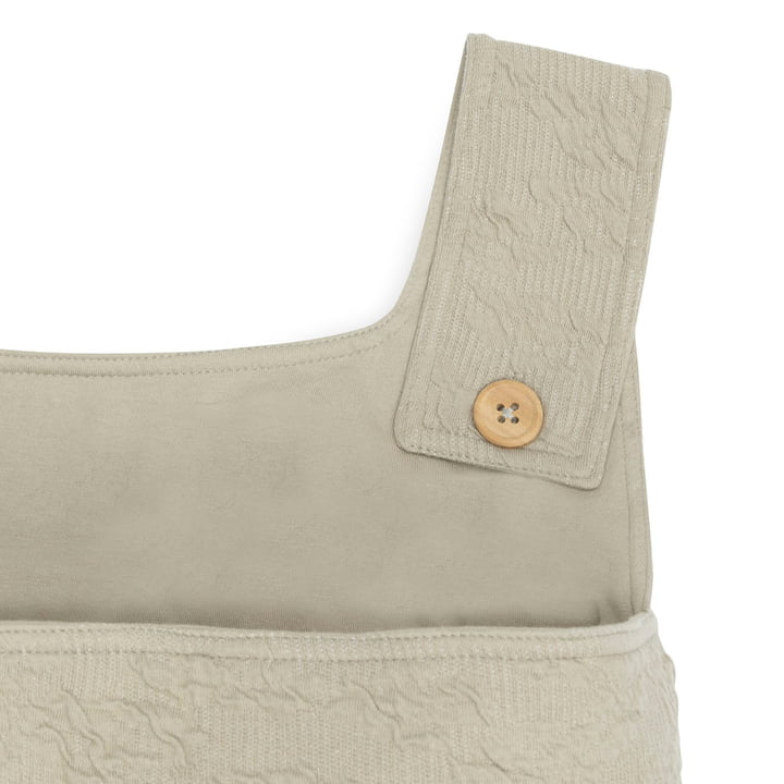 Bettaufbewahrungstasche, Soft Waves, olive green von Jollein