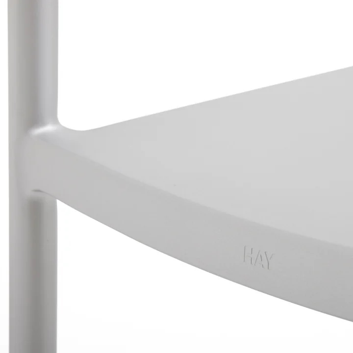 Type Stuhl, silbergrau von HAY