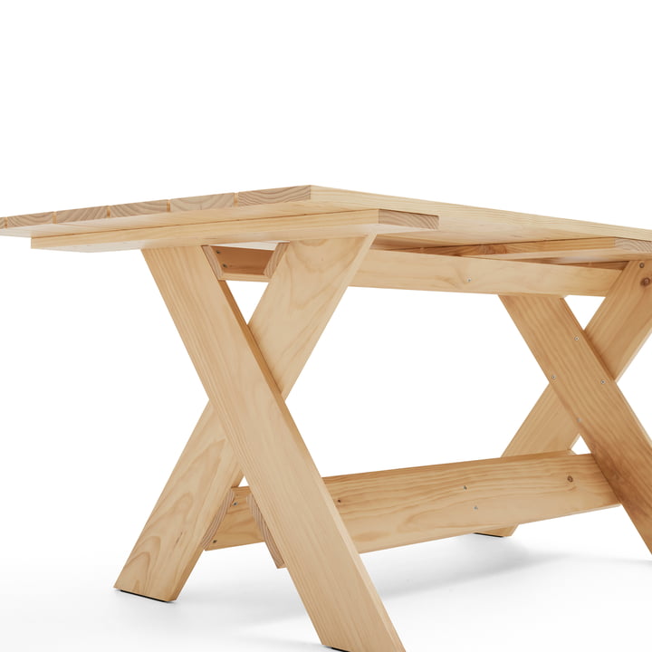 Crate Dining Table, pine von Hay