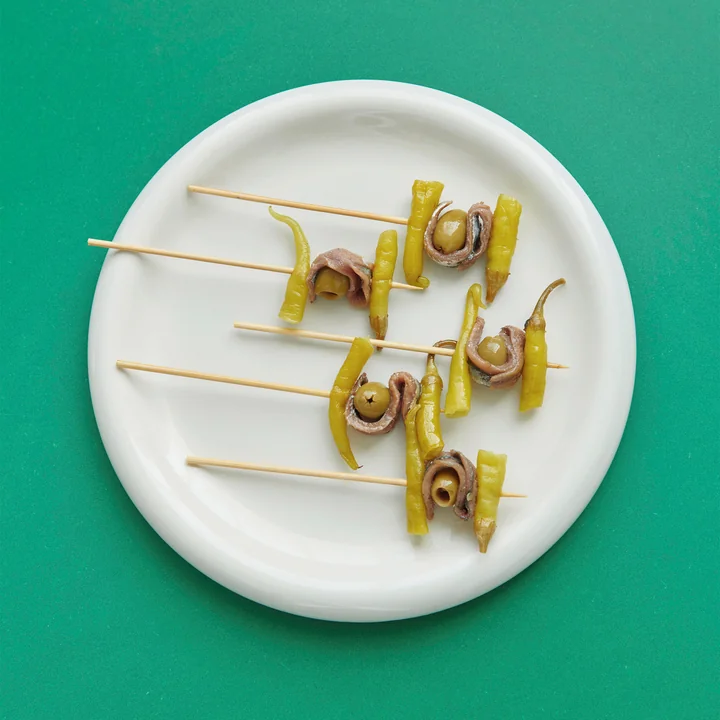 Barro Teller Ø 24 cm, off-white von HAY