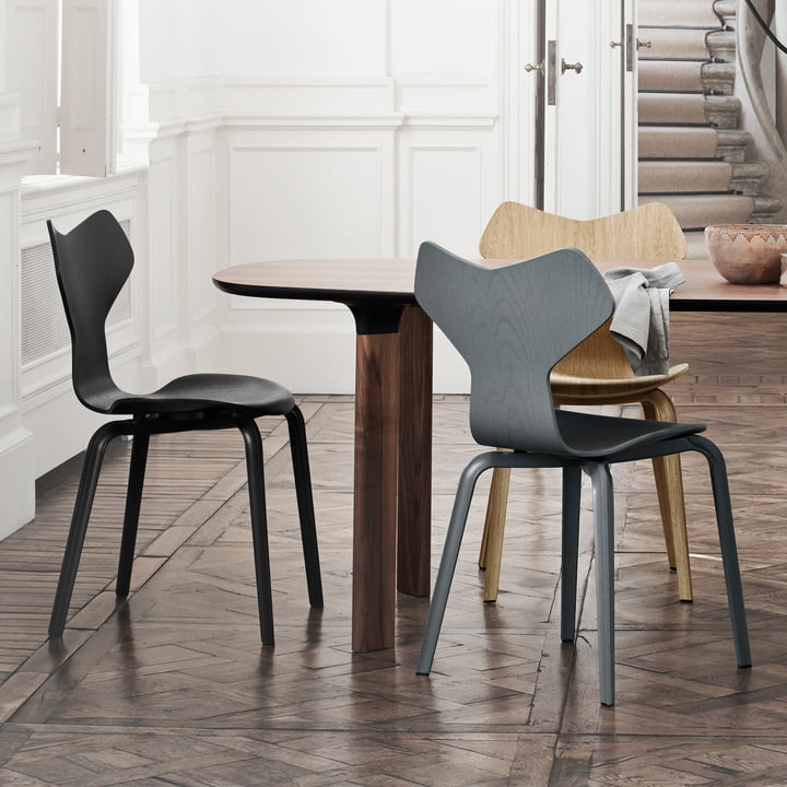 Fritz Hansen - Grand Prix Stuhl Holz