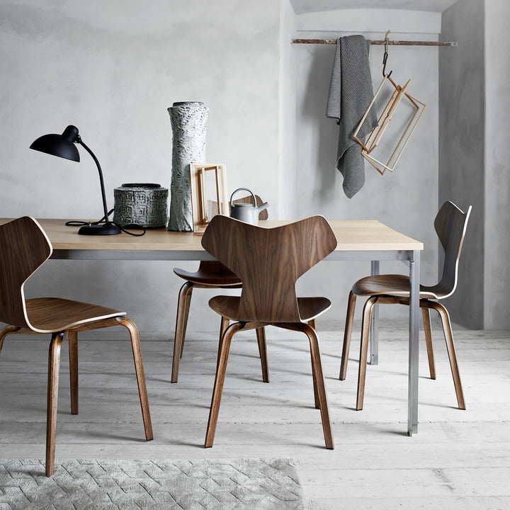 Fritz Hansen - Grand Prix Stuhl Holz