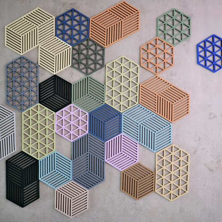 Hexagon Untersetzer von Zone Denmark