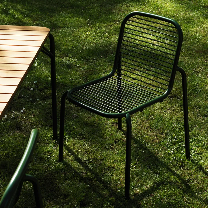 Vig Stuhl, dunkelgrün von Normann Copenhagen