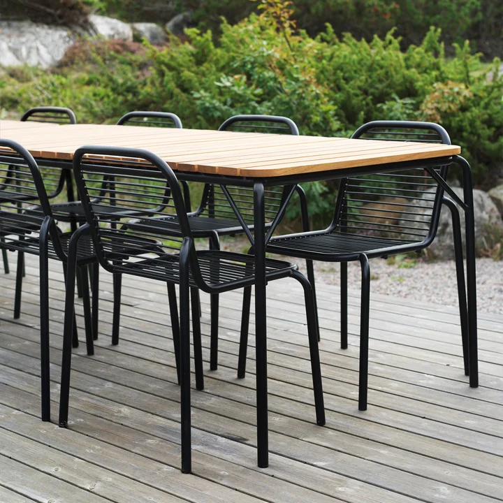 Vig Stuhl, schwarz von Normann Copenhagen