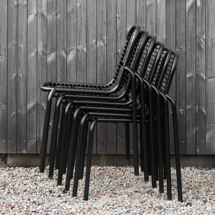 Vig Stuhl, schwarz von Normann Copenhagen