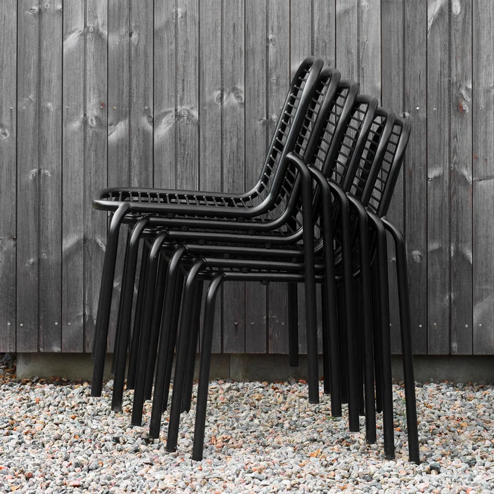 Vig Stuhl, schwarz von Normann Copenhagen