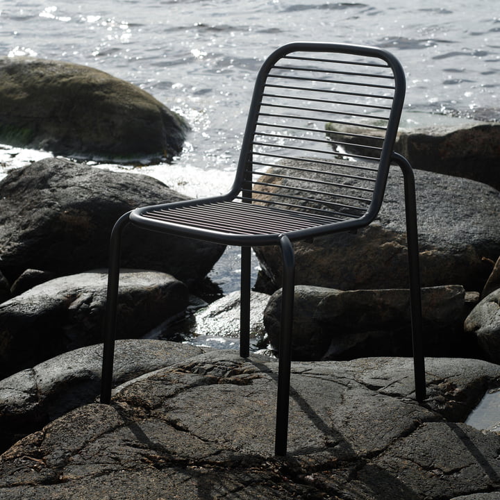 Vig Stuhl, schwarz von Normann Copenhagen