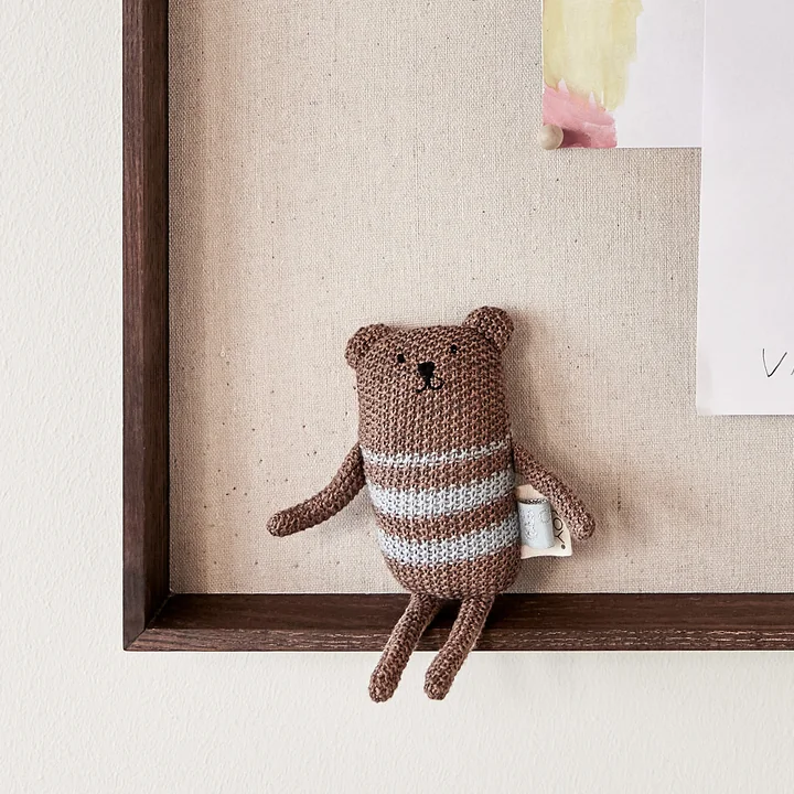 Bella Bear Rassel, brown melange von OYOY Mini