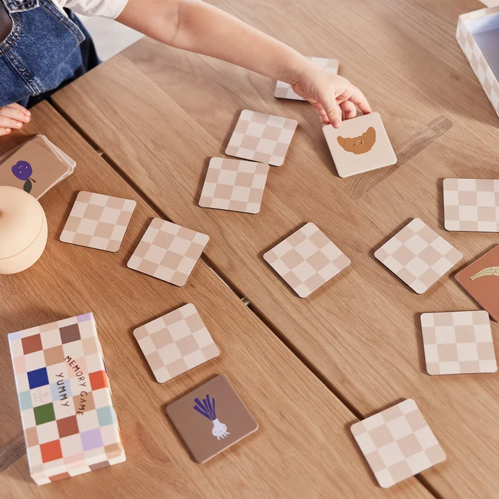 Yummy Memory Spiel, mehrfarbig von OYOY Mini