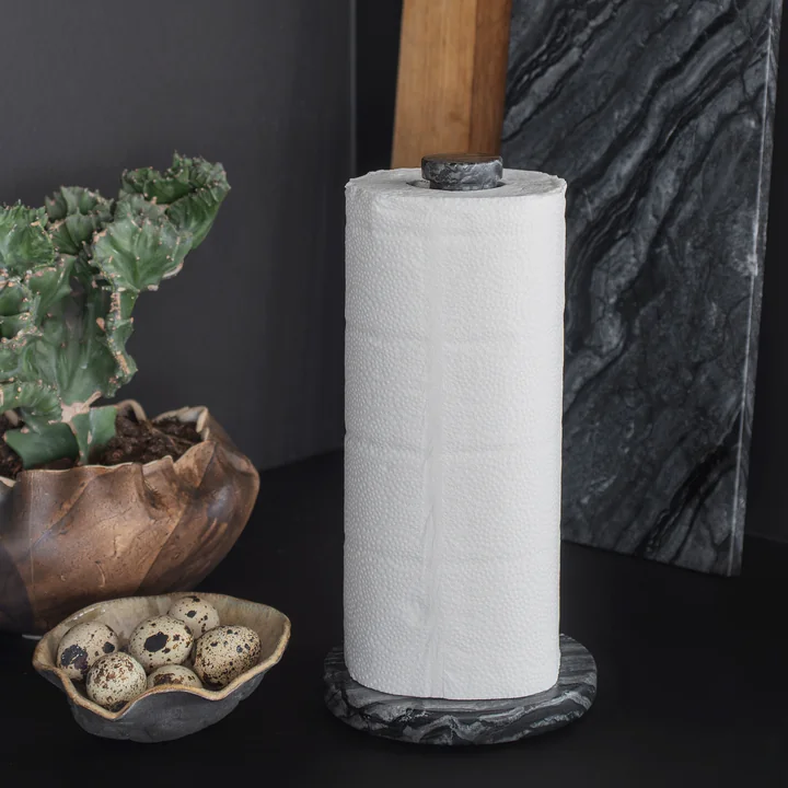 Marble Küchenrollenhalter von Mette Ditmer