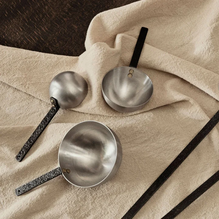 Obra Messlöffel (3er-Set), edelstahl von Ferm Living