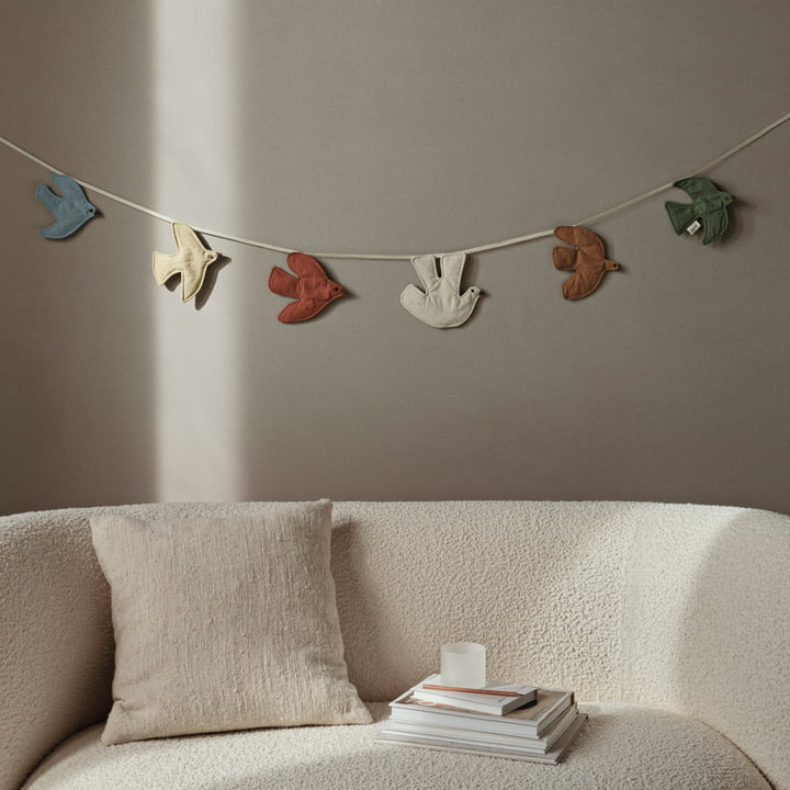 Swif Bird Girlande, multicolor von ferm Living