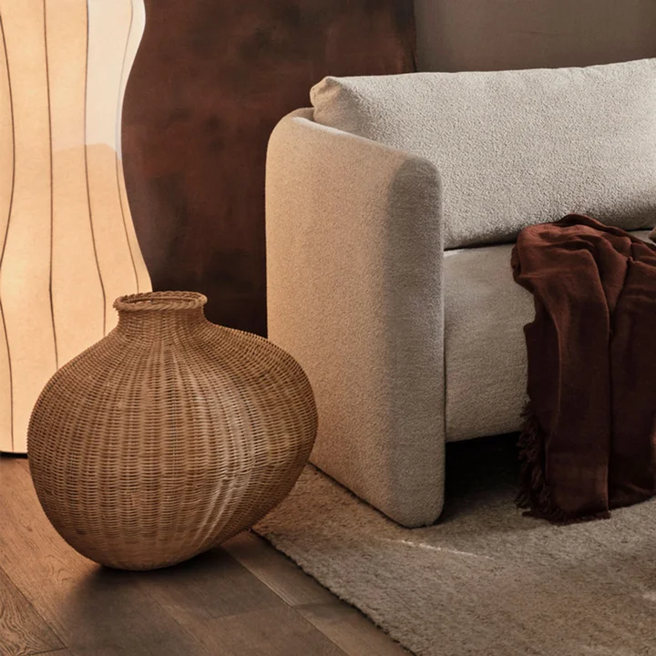 Bola Braided Bodenvase von Ferm Living