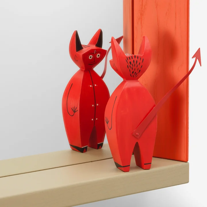 Colour Frame Spiegel, blau / orange von Vitra