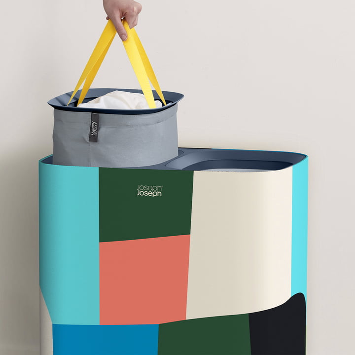 Joseph Joseph - Tota Wäschekorb 60 l, Designerkollektion Jonathan Lawes