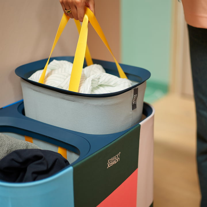 Joseph Joseph - Tota Wäschekorb 60 l, Designerkollektion Jonathan Lawes