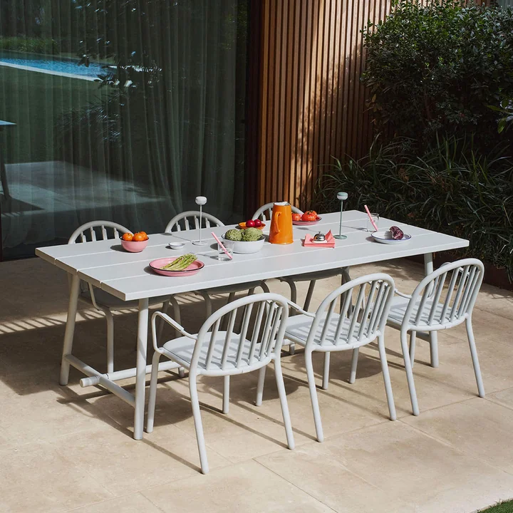 Fred's Outdoor Tisch 220 x 100 cm von Fatboy