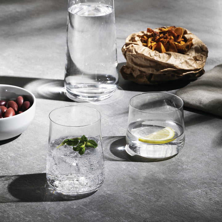 Alessi - Eugenia Longdrinkglas und Wasserglas, klar