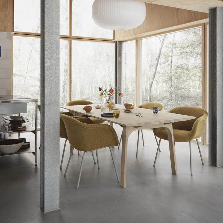 Muuto - Earnest Wood Esstisch