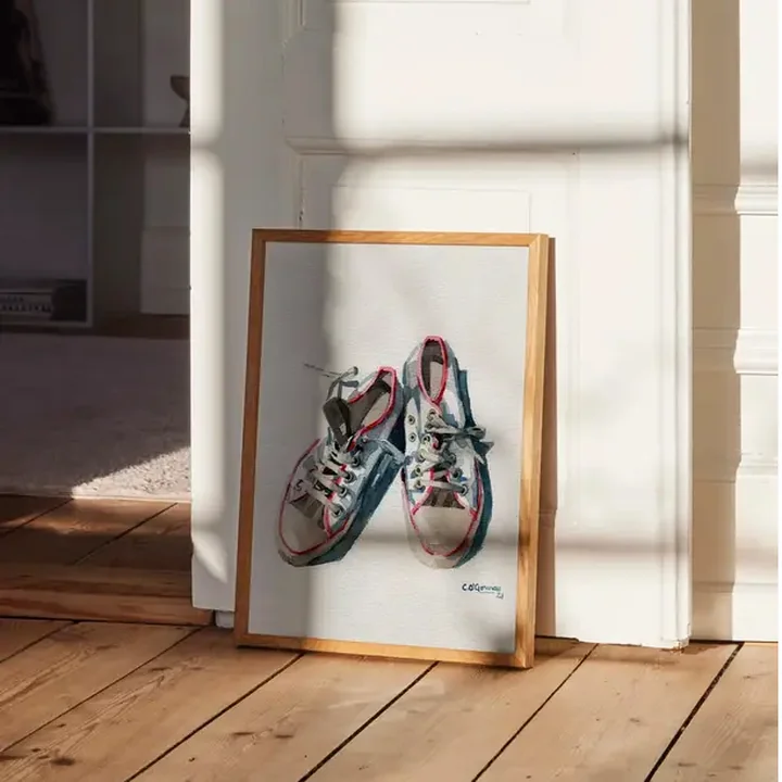 The Sneakers Poster von Paper Collective