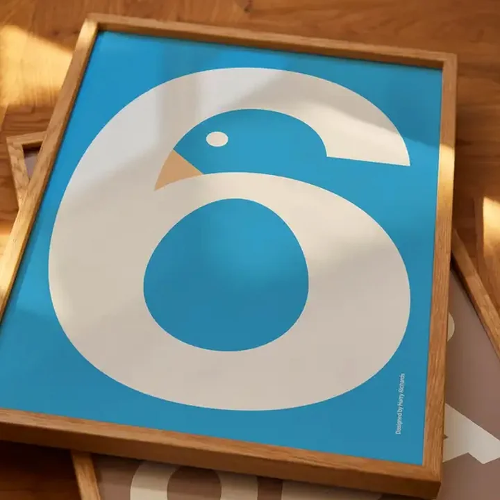 Six Poster von Paper Collective