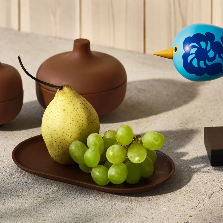 Design House Stockholm - Sand Secrets Servierplatte und Schale