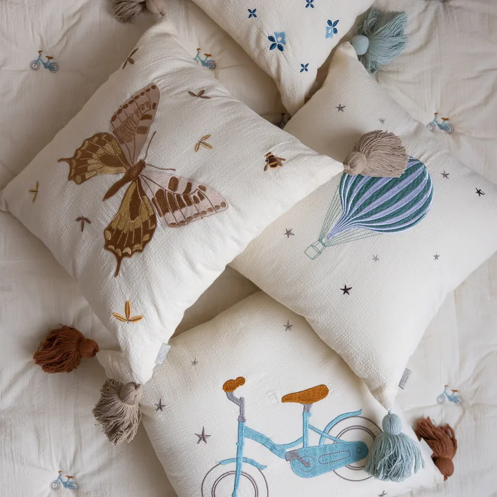 Besticktes Kissen von Cam Cam Copenhagen