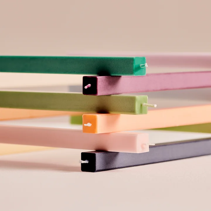 Square Stabkerzen H 24 cm von HAY