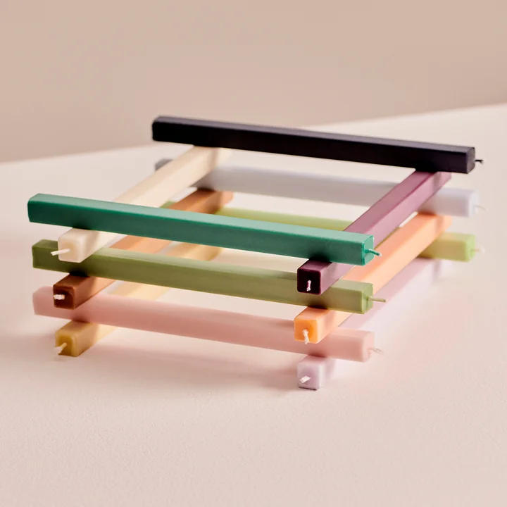 Square Stabkerzen H 24 cm von HAY