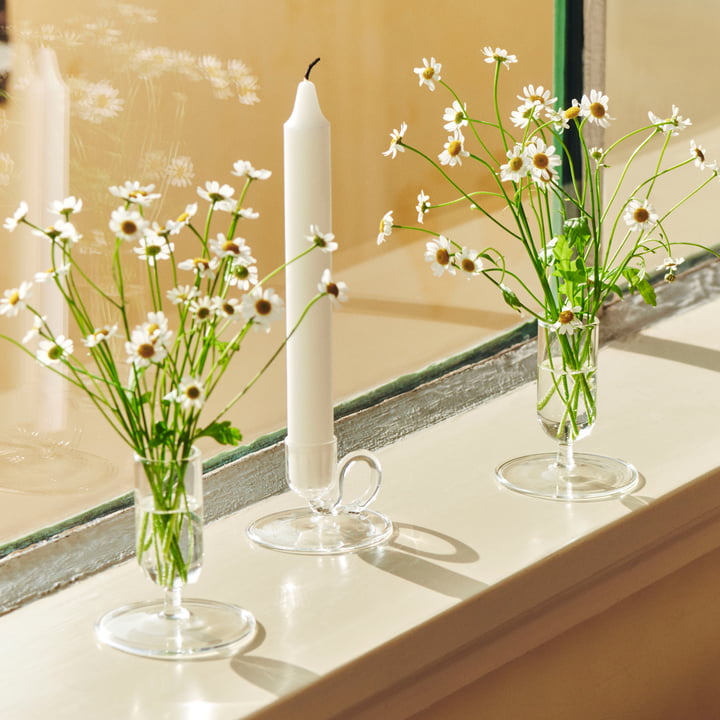 Tiny Vase und Kerzenständer von HAY