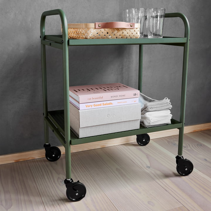 Maki Trolley, small, olive von OYOY