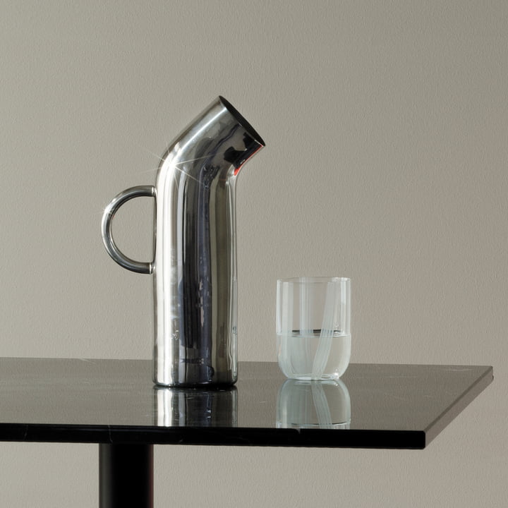 Pipe Krug, edelstahl poliert von Normann Copenhagen