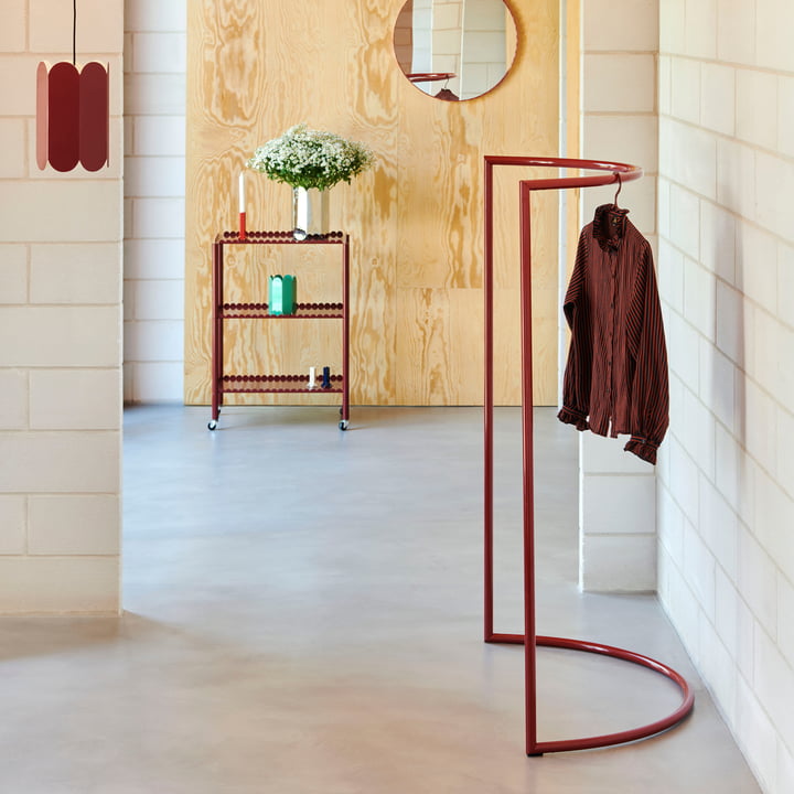 Colour Rack Garderobenständer von HAY