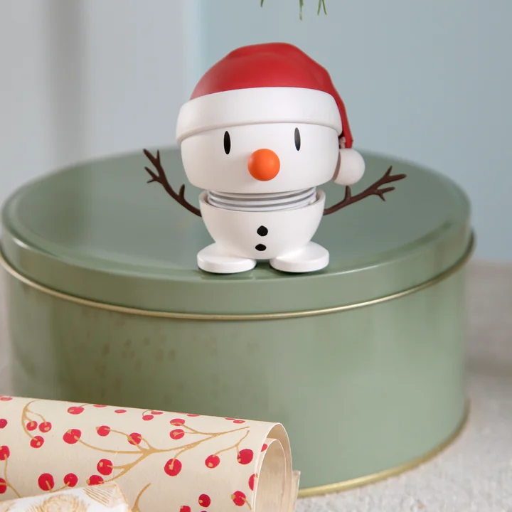 Soft Santa Snowman von Hoptimist