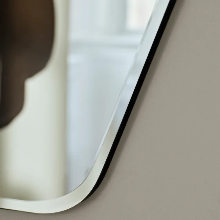 Ruby Spiegel, schwarz von Broste Copenhagen