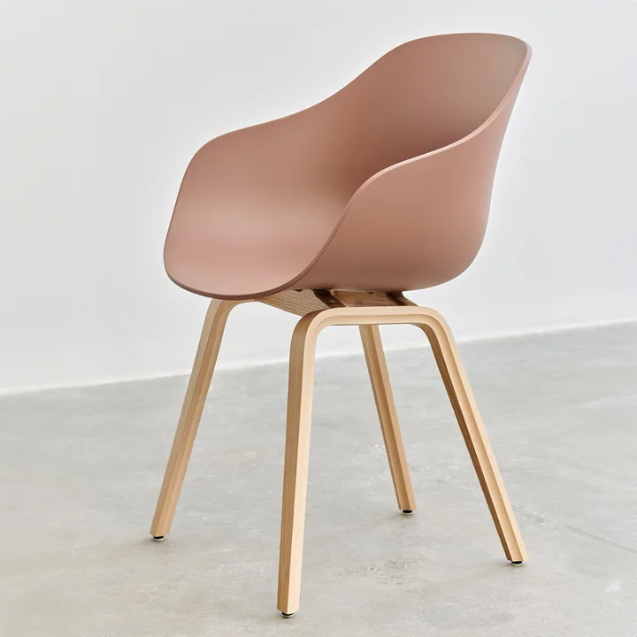 HAY - About a Chair AAC 222, Eiche lackiert / soft brick 2.0 