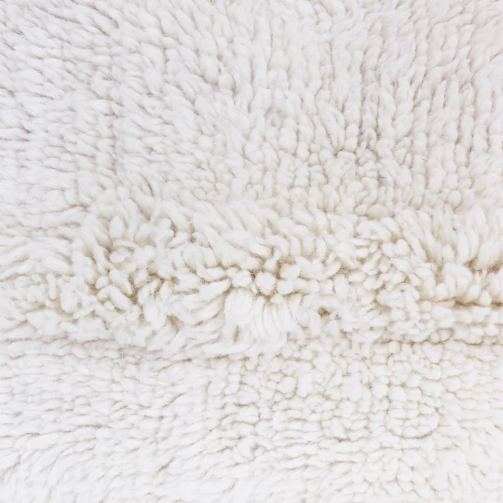 Wollteppich Tundra von Lorena Canals in sheep white