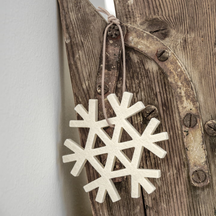 Anhänger Set Schneekristall von HEY-SIGN