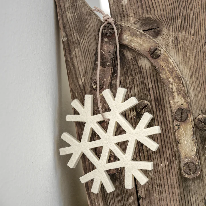 Anhänger Set Schneekristall von HEY-SIGN