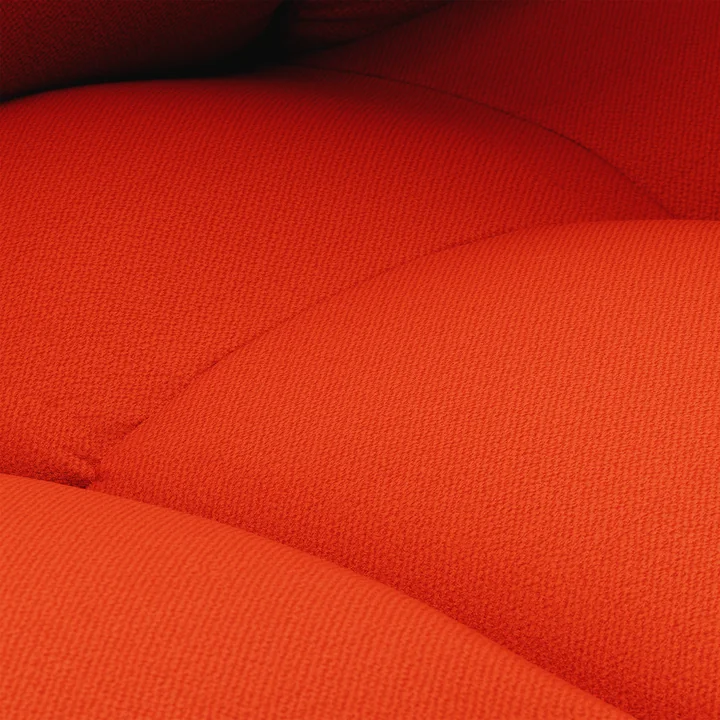 OUT Objekte unserer Tage - Sander Sofa, reinorange (Vidar 4 0542 by Kvadrat/Raf Simons)