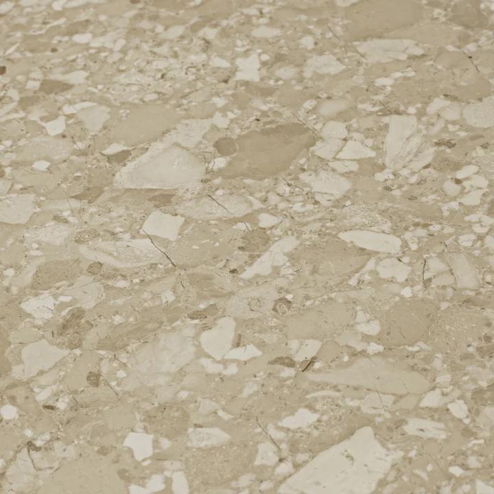 Ferm Living - Taula Couchtisch, Marmor, sand