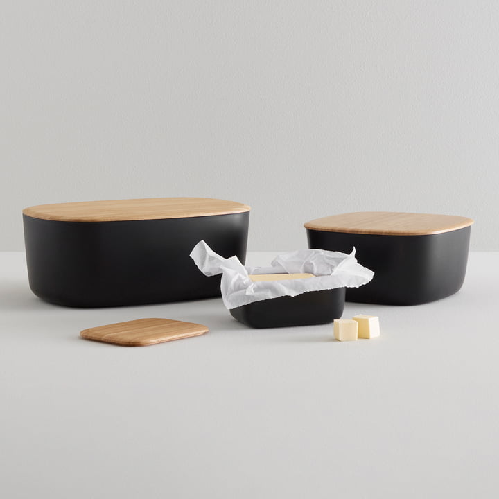 Rig-Tig by Stelton - Box-It Brotkasten L, schwarz