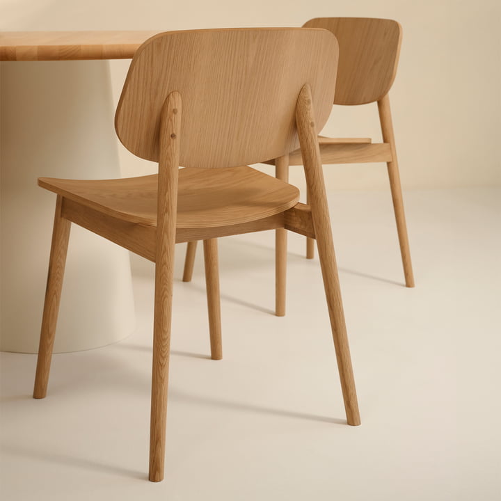 Studio Zondag - Baas Dining Chair Solid and Veneer, Eiche geölt