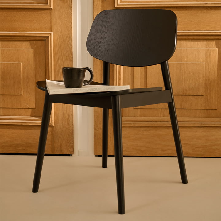 Studio Zondag - Baas Dining Chair Solid and Veneer, Eiche schwarz