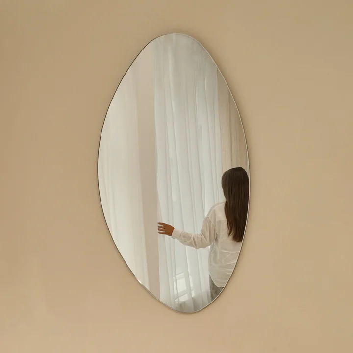 Studio Zondag - Ekko Wandspiegel 61 x 106,7 cm, rahmenlos