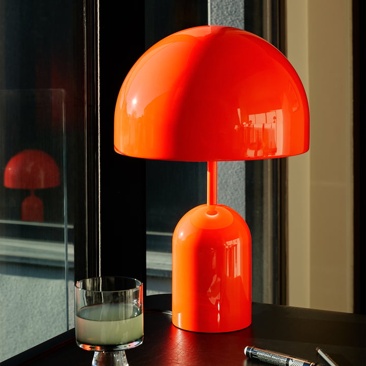 Tom Dixon - Bell LED Tischleuchte, fluoro