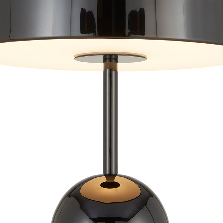 Tom Dixon - Bell LED Tischleuchte, schwarz